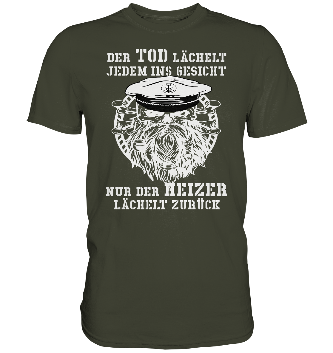 ...nur der Heizer lächelt zurück - Premium Shirt