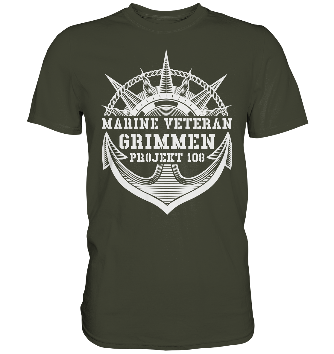 Projekt 108 GRIMMEN Marine Veteran - Premium Shirt