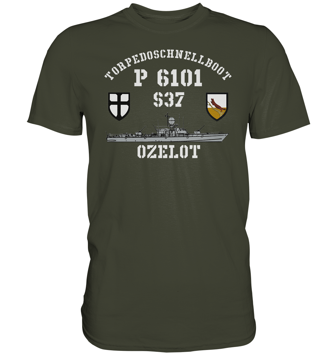 P 6101 S37 OZELOT - Premium Shirt