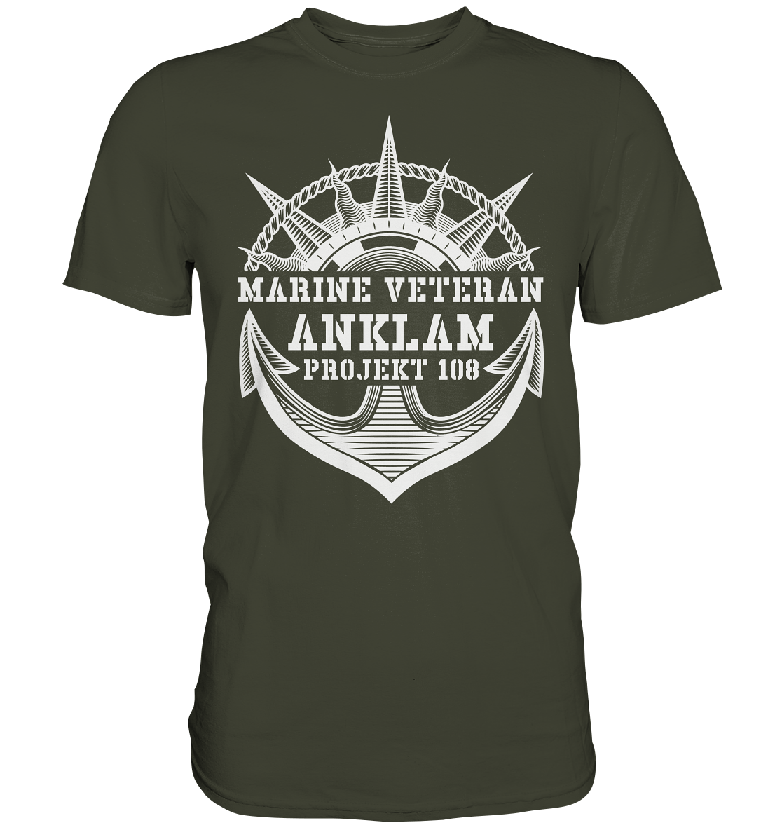 Projekt 108 ANKLAM Marine Veteran - Premium Shirt