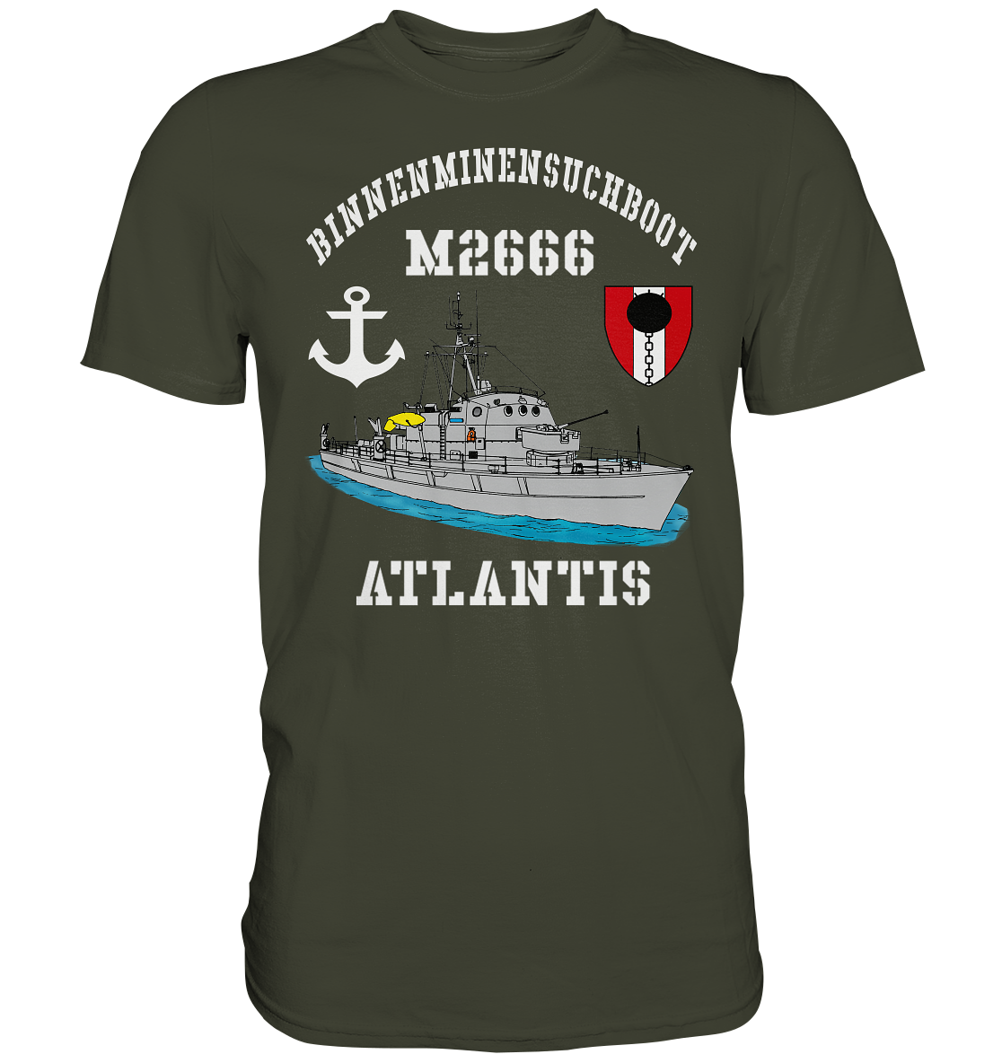 BiMi M2666 ATLANTIS 7.MSG Anker - Premium Shirt