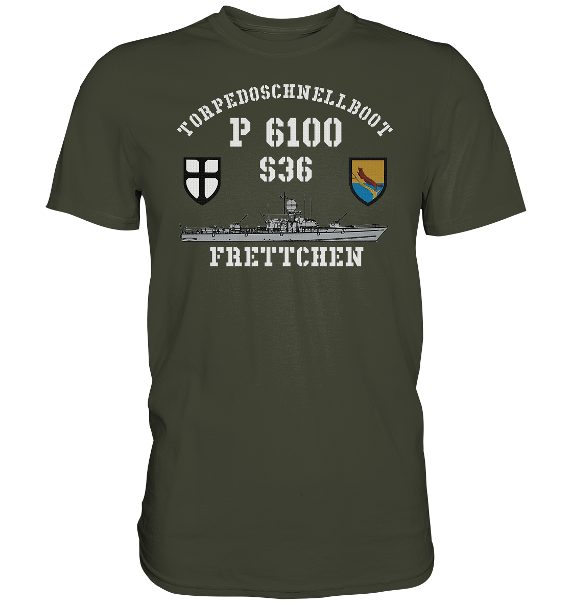 P 6100 S36 FRETTCHEN - Premium Shirt