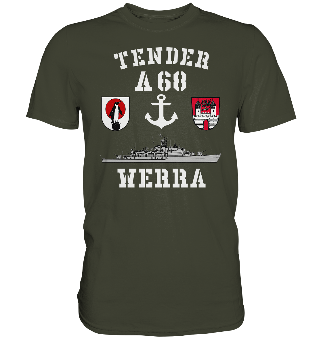 Tender A68 WERRA 6.MSG Anker - Premium Shirt