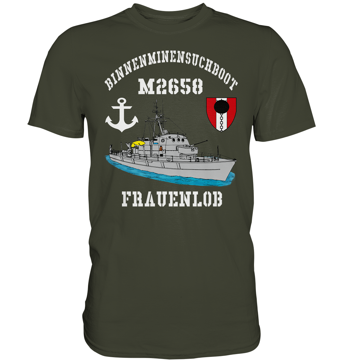 BiMi M2658 FRAUENLOB 7.MSG Anker - Premium Shirt
