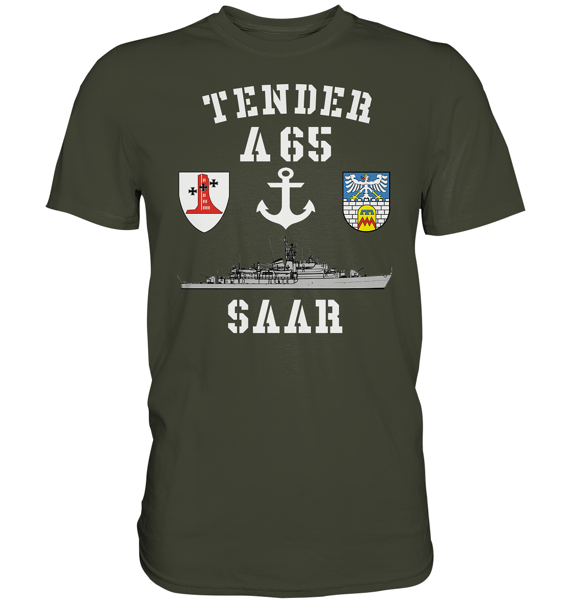 Tender A65 SAAR 1.MSG ANKER - Premium Shirt