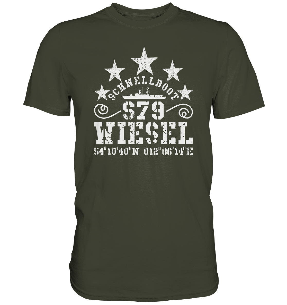 Schnellboot S79 WIESEL - Premium Shirt