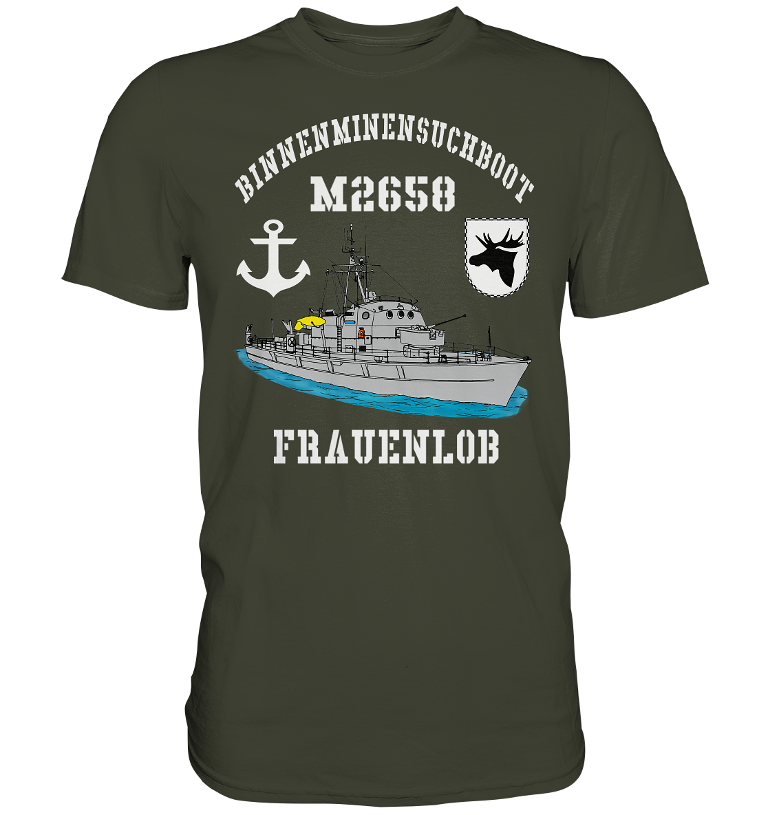 BiMi M2658 FRAUENLOB 3.MSG Anker - Premium Shirt