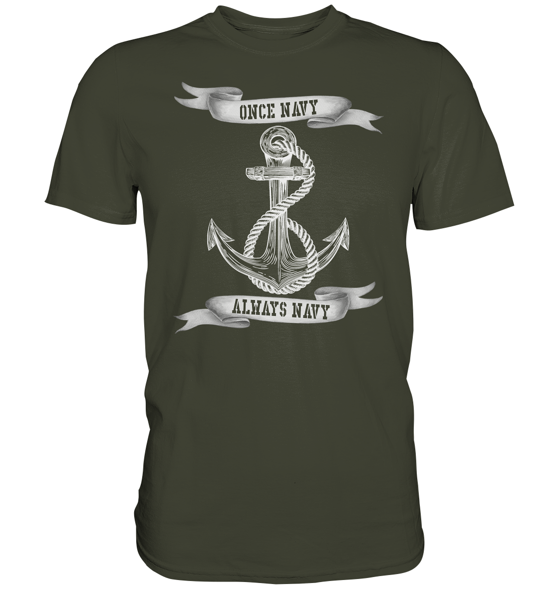 ANKER once Navy - always Navy - Premium Shirt