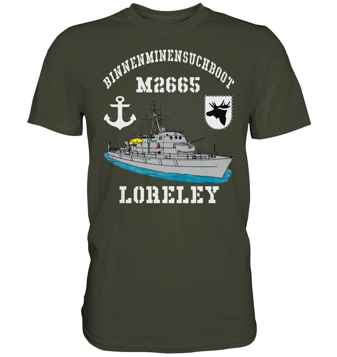 BiMi M2665 LORELEY 3.MSG Anker - Premium Shirt