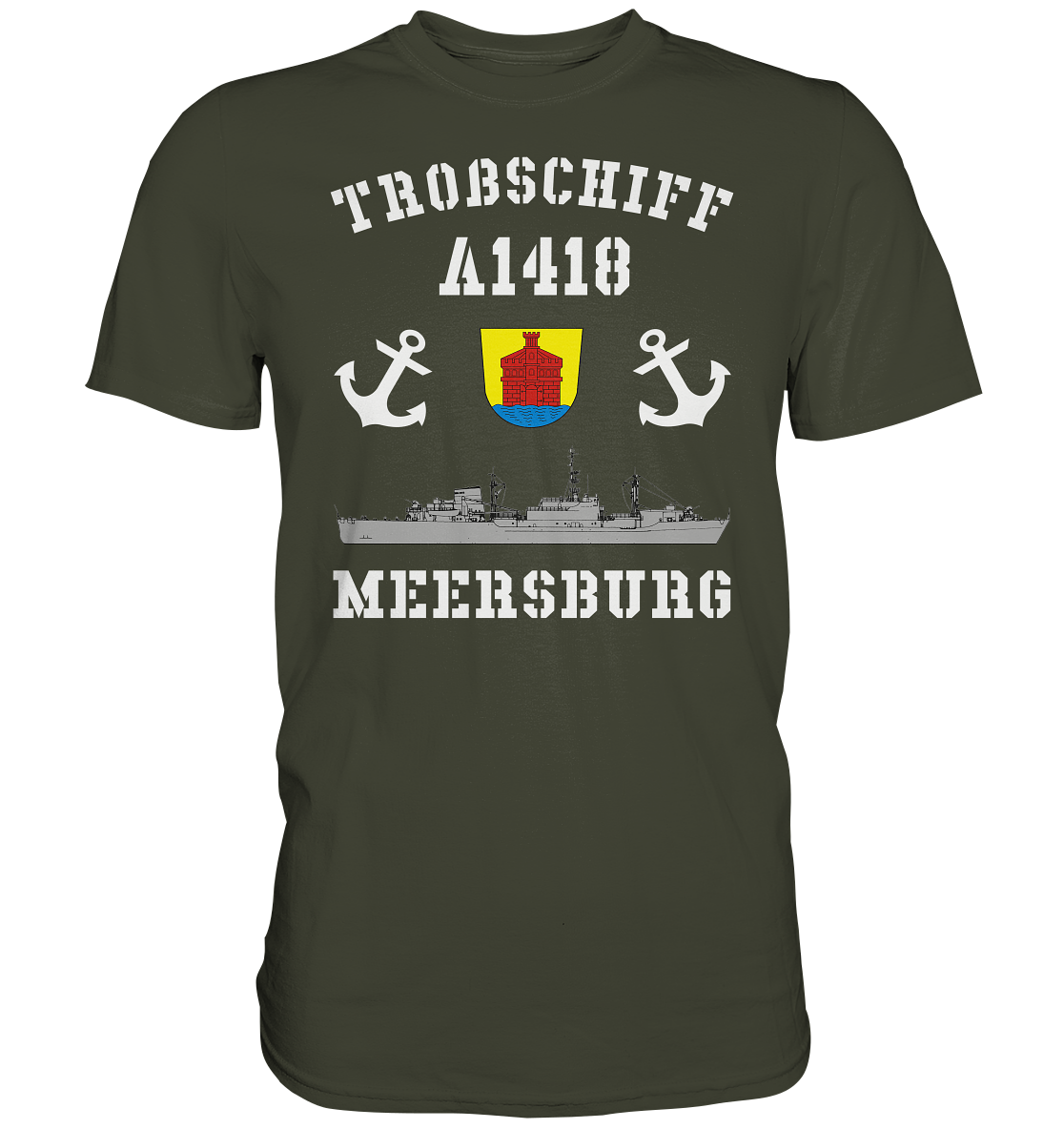 Troßschiff A1418 MEERSBURG - Premium Shirt