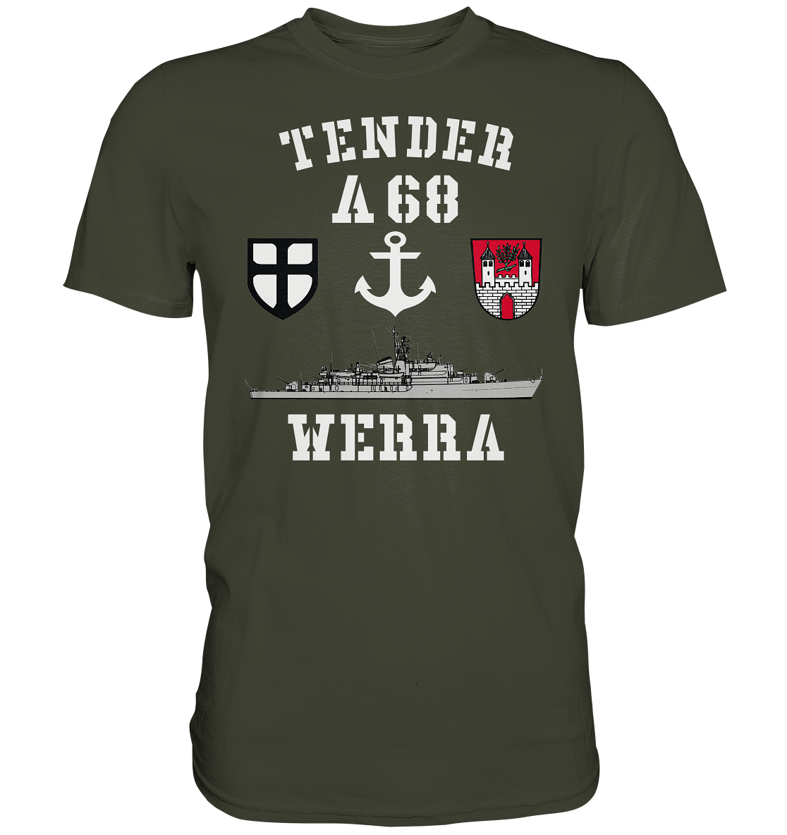 Tender A68 WERRA 7.SG Anker - Premium Shirt