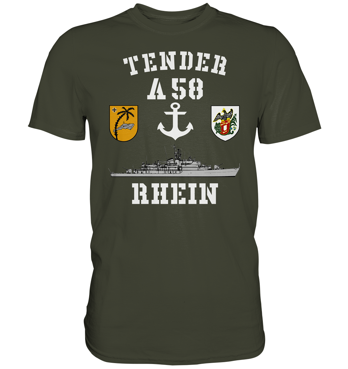 Tender A58 RHEIN 3.SG ANKER - Premium Shirt