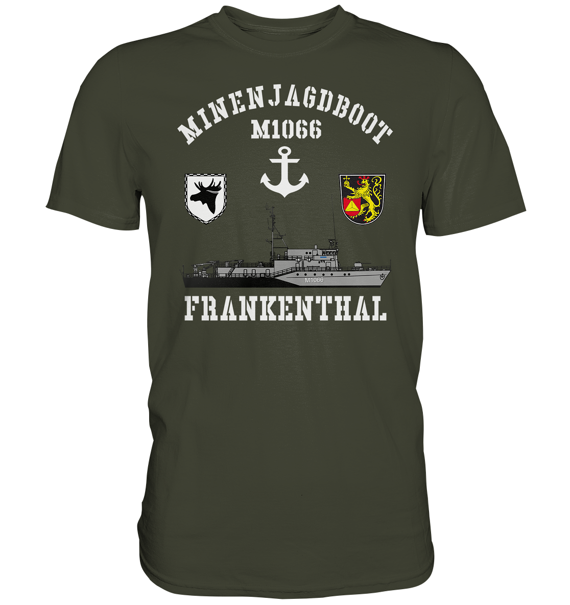 Mij.-Boot M1066 FRANKENTHAL Anker 3.MSG - Premium Shirt
