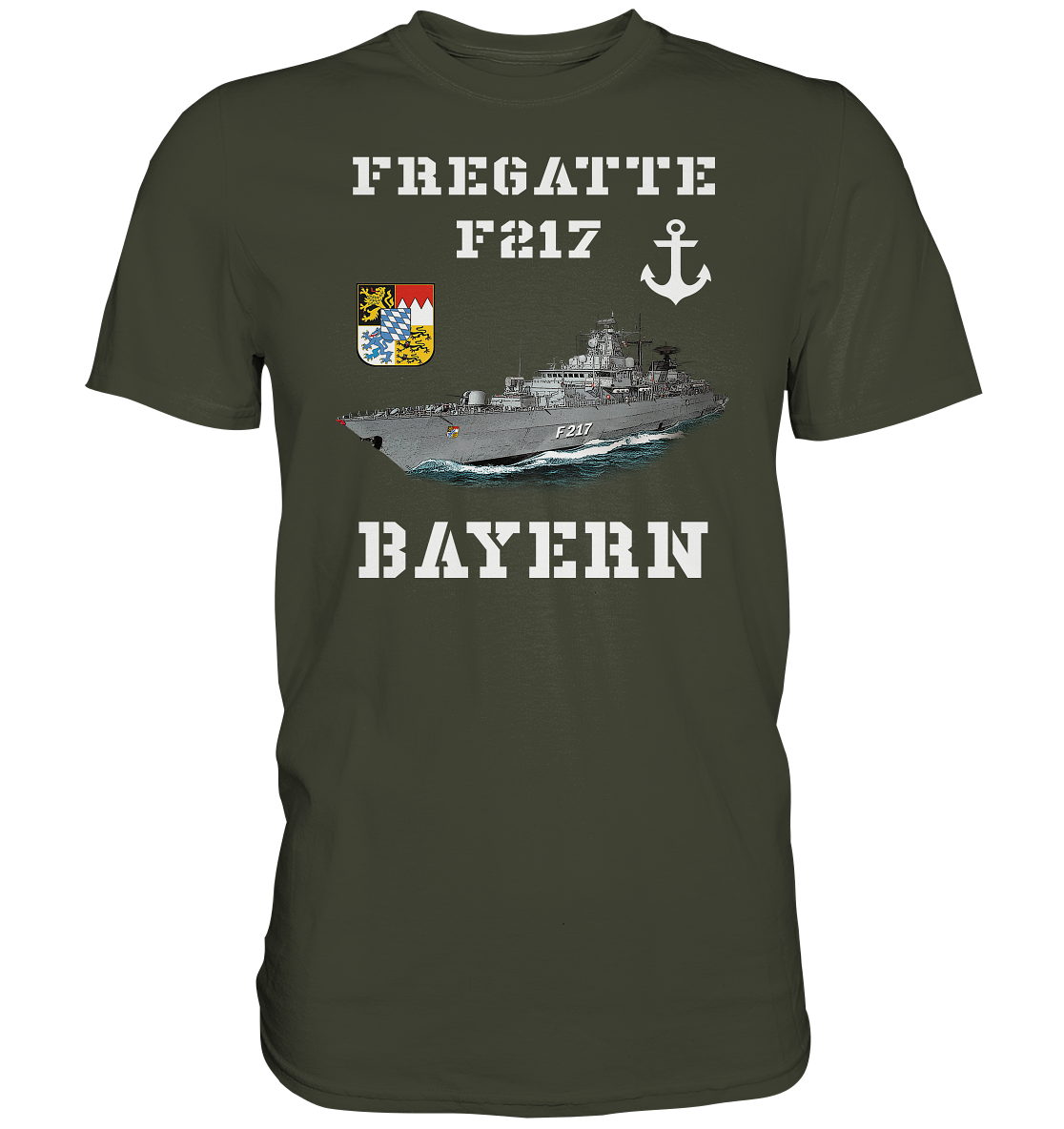 F217 Fregatte BAYERN - Premium Shirt
