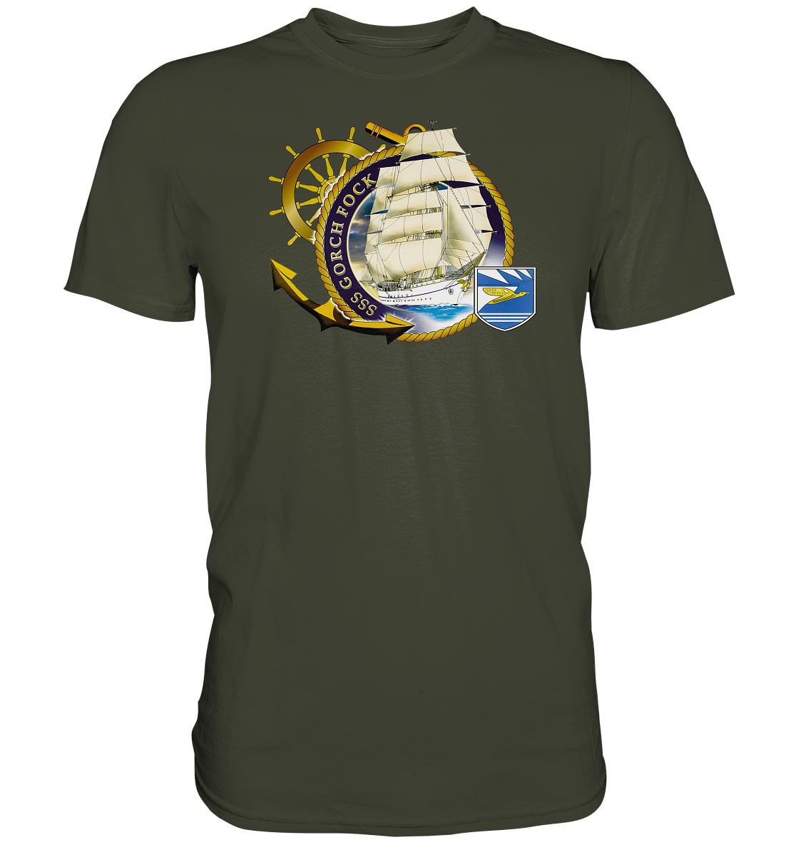 Segelschulschiff GORCH FOCK - Premium Shirt