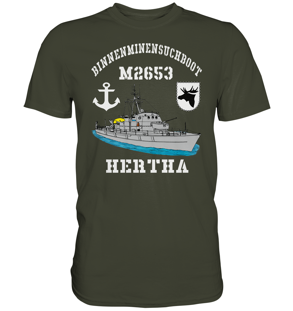 BIMI M2653 HERTHA 3.MSG Anker - Premium Shirt