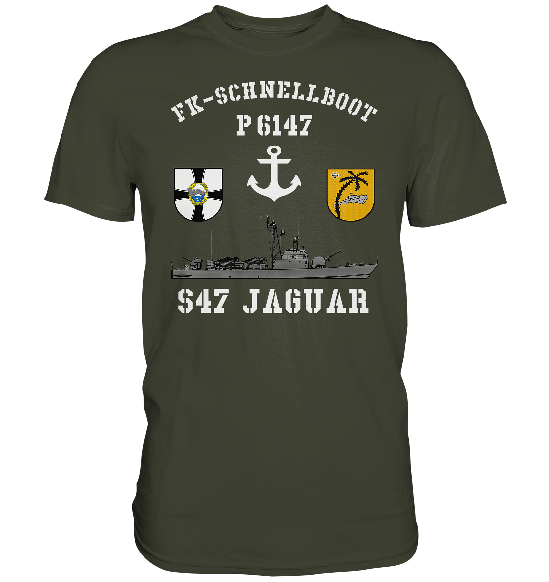 P6147 S47 JAGUAR - Premium Shirt