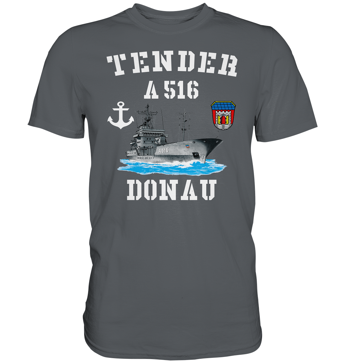 Tender A516 DONAU Anker - Premium Shirt