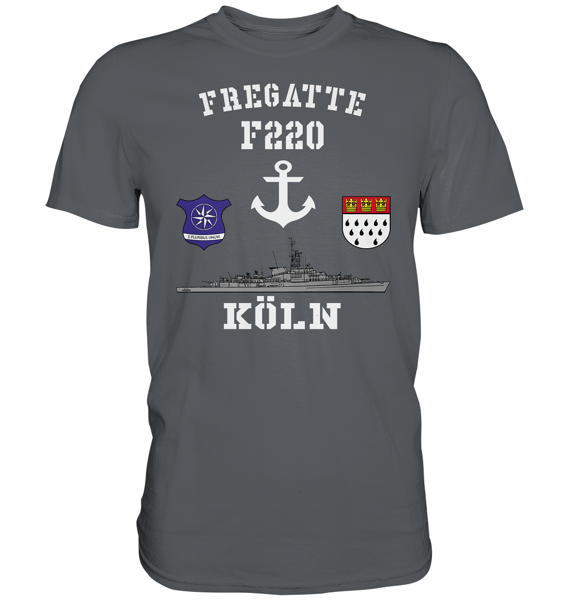 Fregatte F220 KÖLN Anker - Premium Shirt