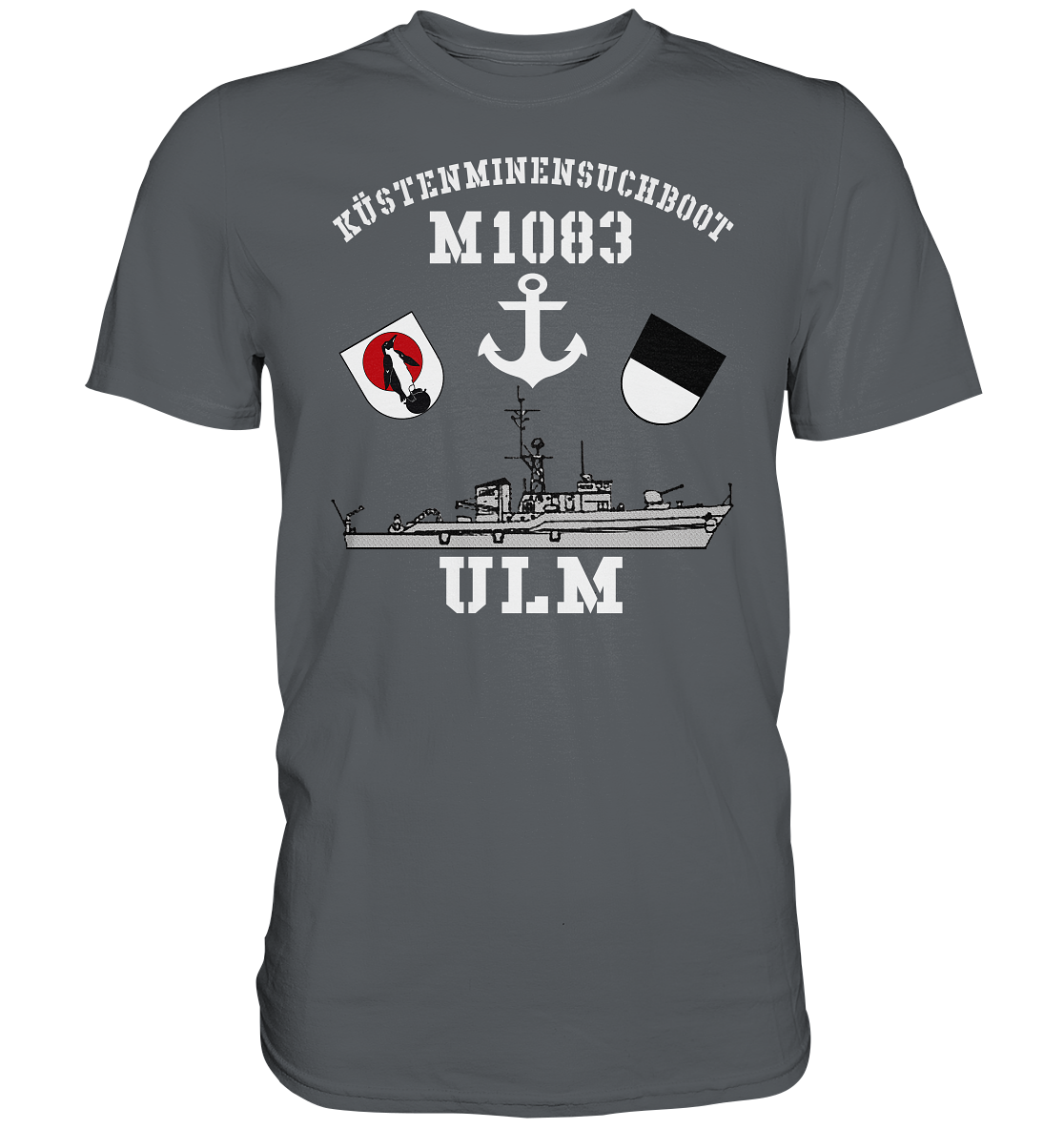 KM-Boot M1083 ULM Anker - Premium Shirt