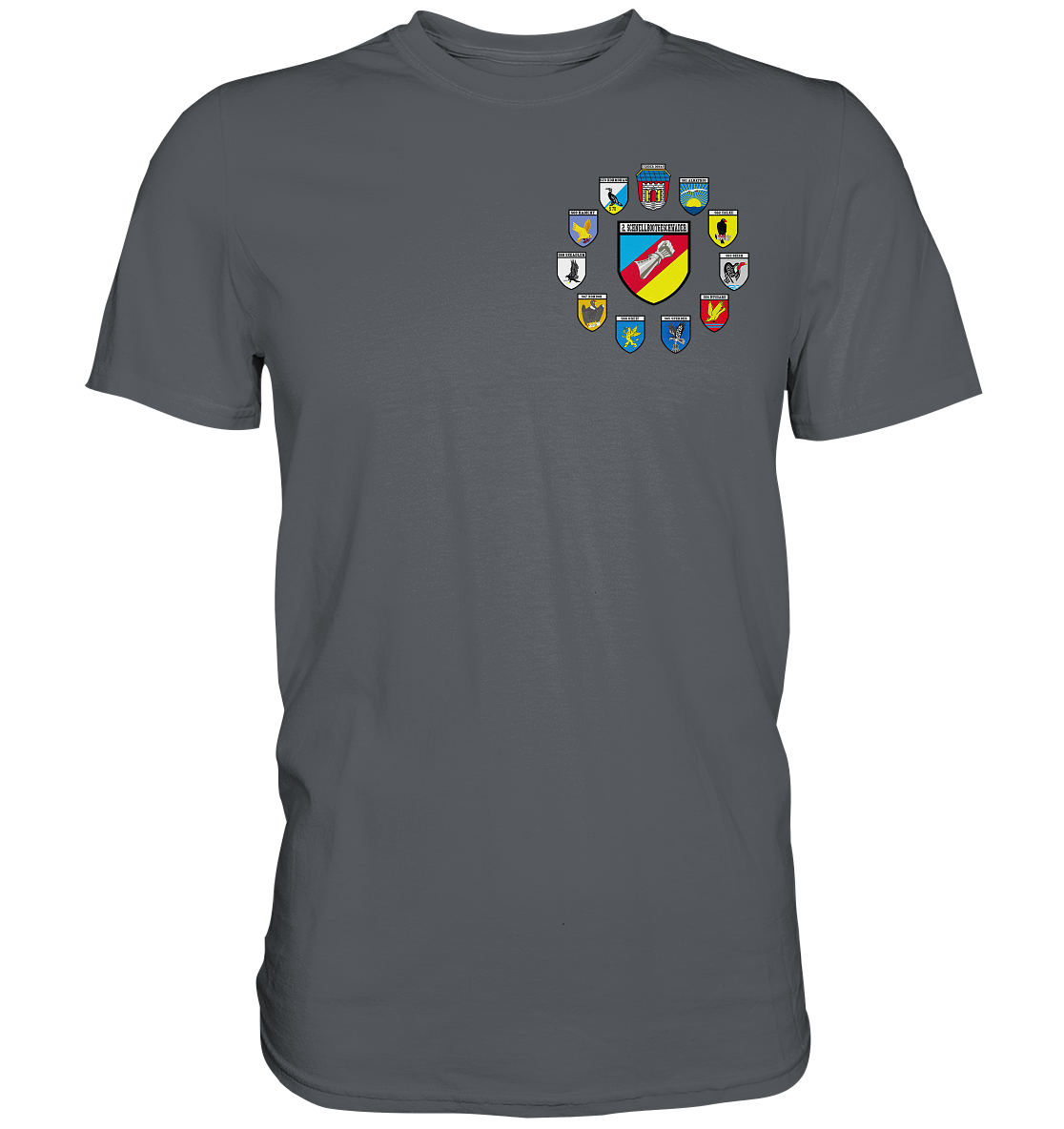 Wappen 2. Schnellbootgeschwader bis Oktober 1999 - Premium Shirt