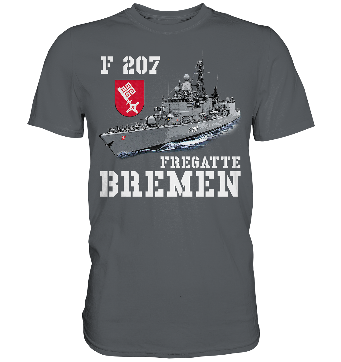F207 Fregatte BREMEN - Premium Shirt
