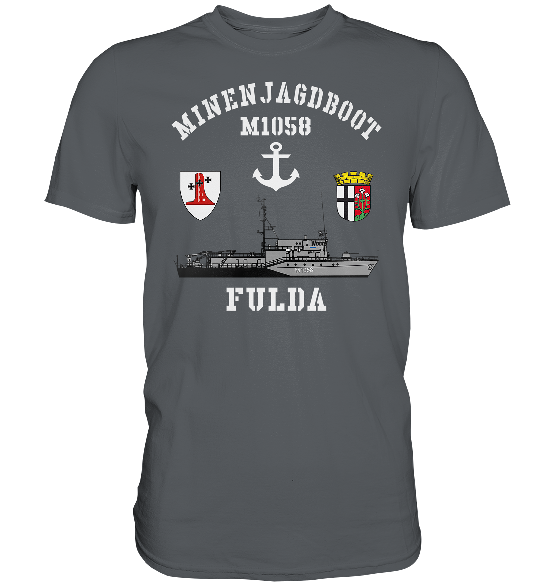 Mij.-Boot M1058 FULDA Anker 1.MSG - Premium Shirt