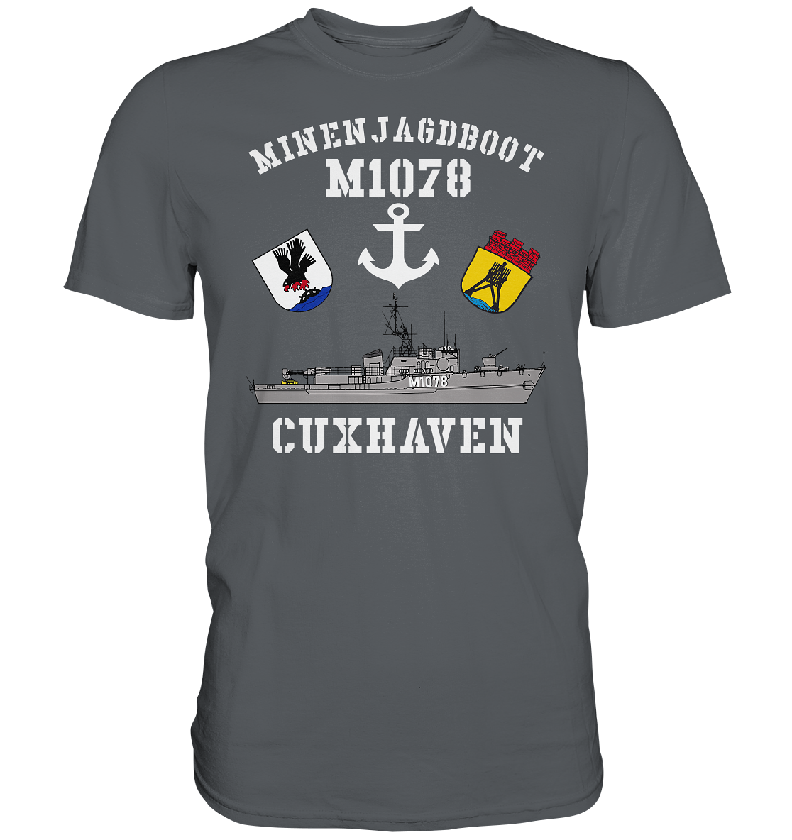 Mij.-Boot M1078 CUXHAVEN - Premium Shirt