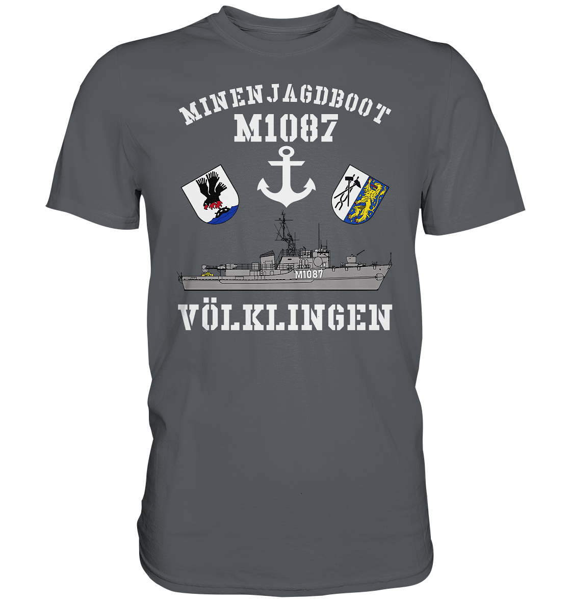 Mij.-Boot M1087 VÖLKLINGEN - Premium Shirt