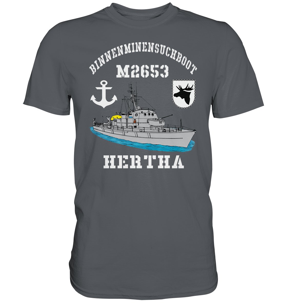 BIMI M2653 HERTHA 3.MSG Anker - Premium Shirt