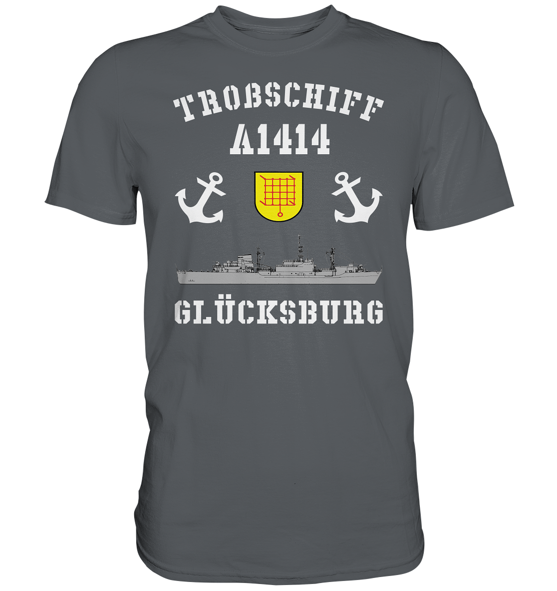Troßschiff A1414 GLÜCKSBURG - Premium Shirt