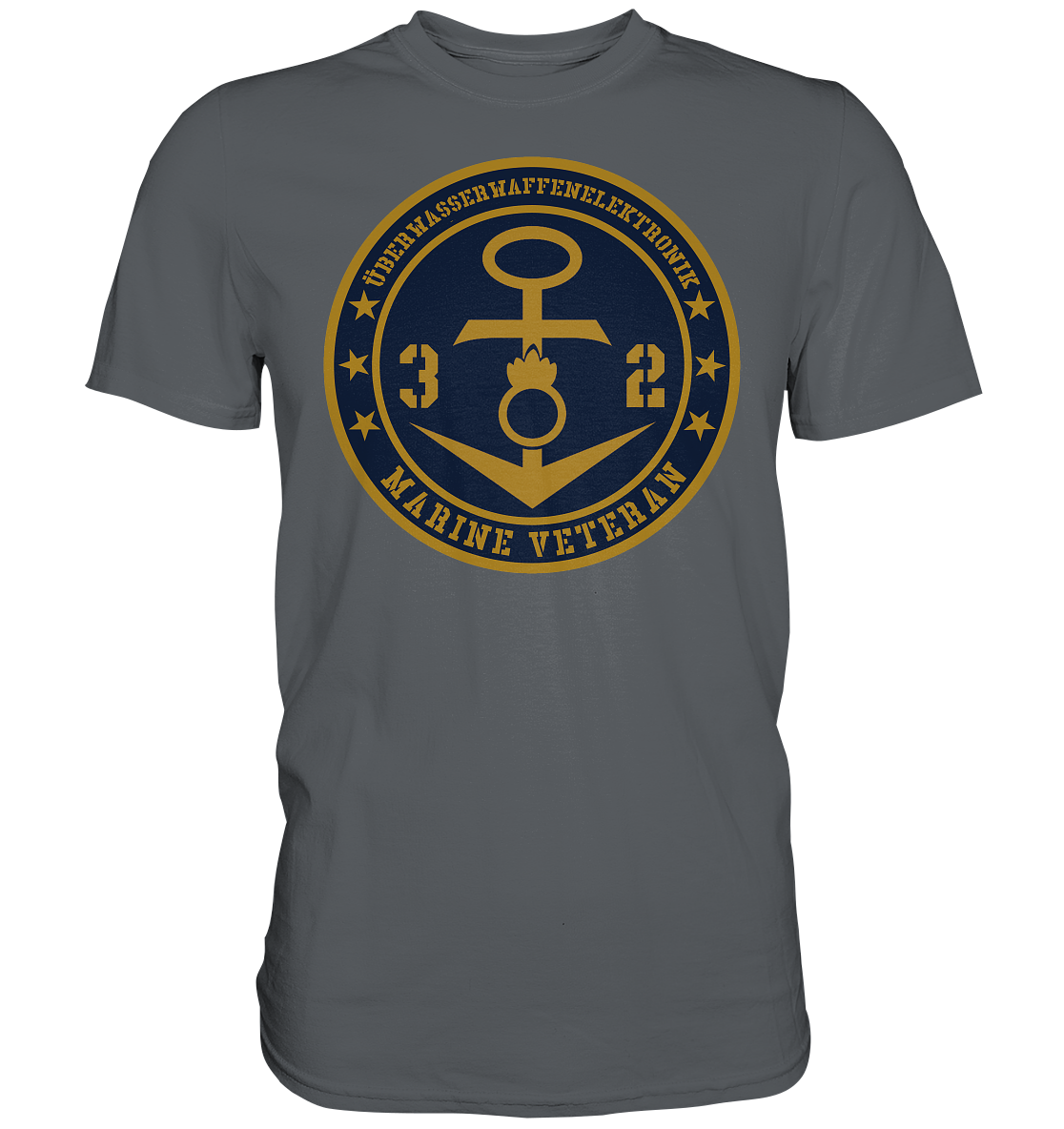 Marine Veteran 32er ÜBERWASSERWAFFENELEKTRONIK - Premium Shirt