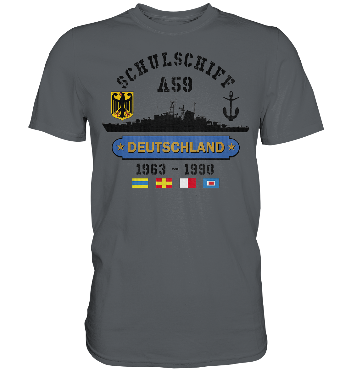Schulschiff A59 DEUTSCHLAND - Premium Shirt