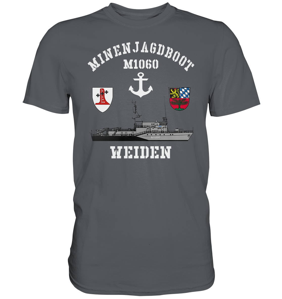 Mij.-Boot M1060 WEIDEN Anker 1.MSG - Premium Shirt