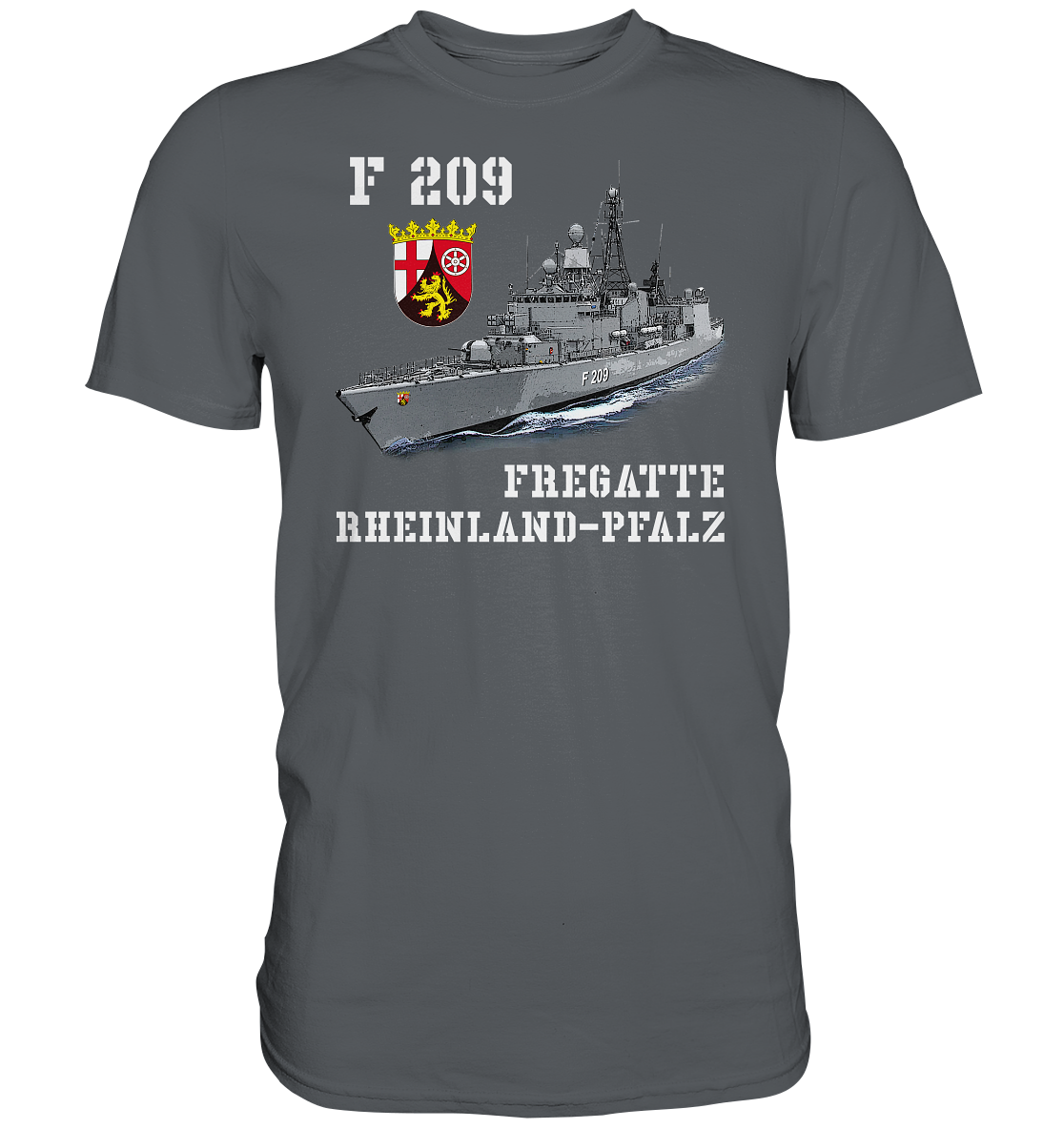 F209 Fregatte RHEINLAND-PFALZ - Premium Shirt