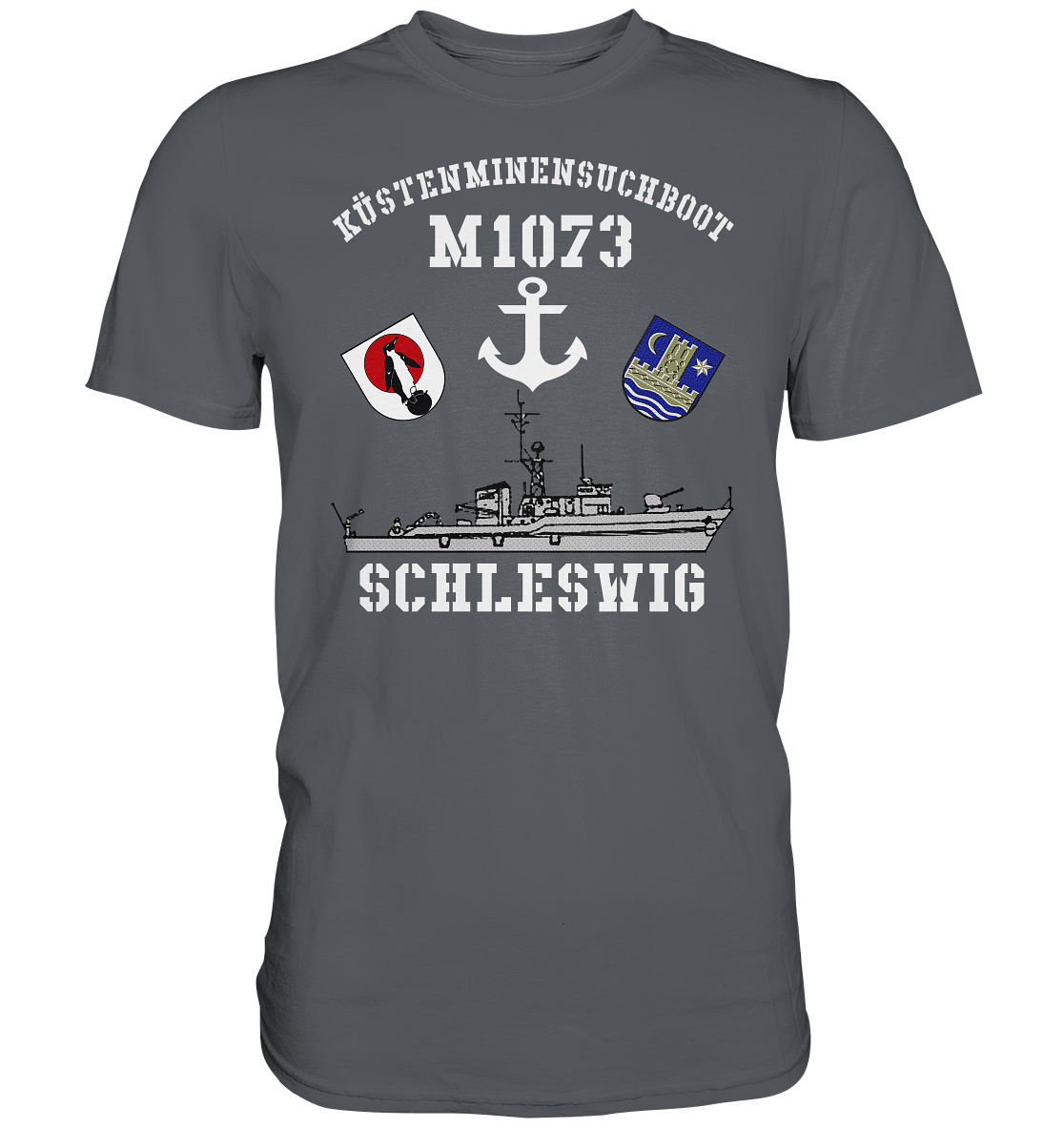 KM-Boot M1073 SCHLESWIG Anker - Premium Shirt