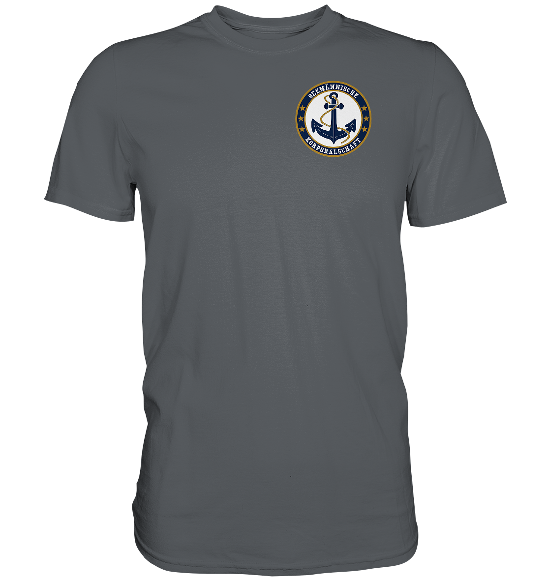 Seemännische KORPORALSCHAFT Brustlogo - Premium Shirt
