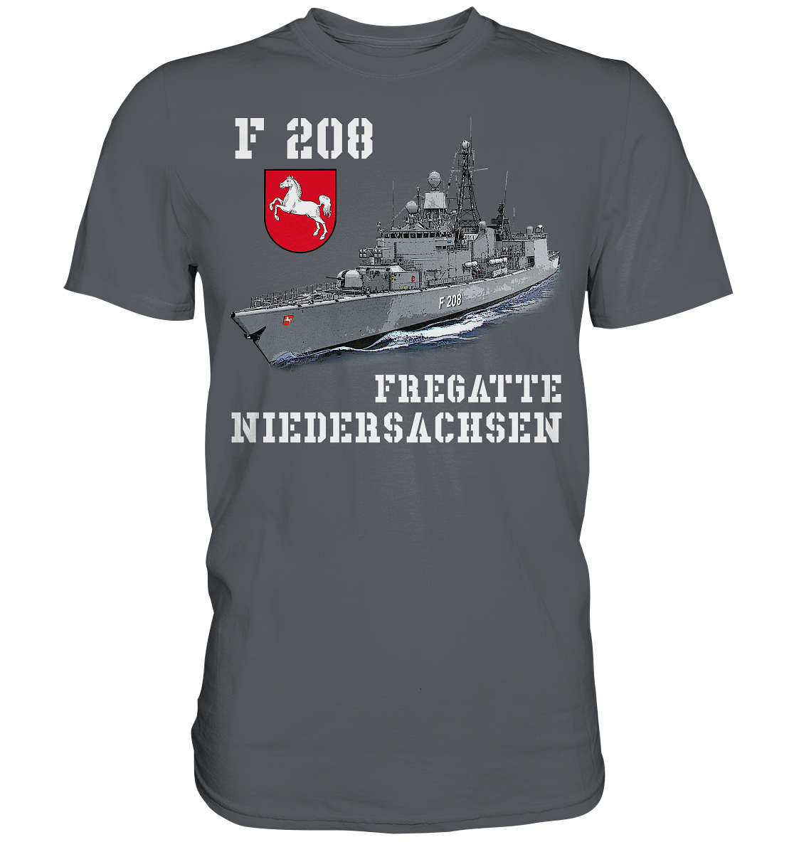 F208 Fregatte NIEDERSACHSEN - Premium Shirt