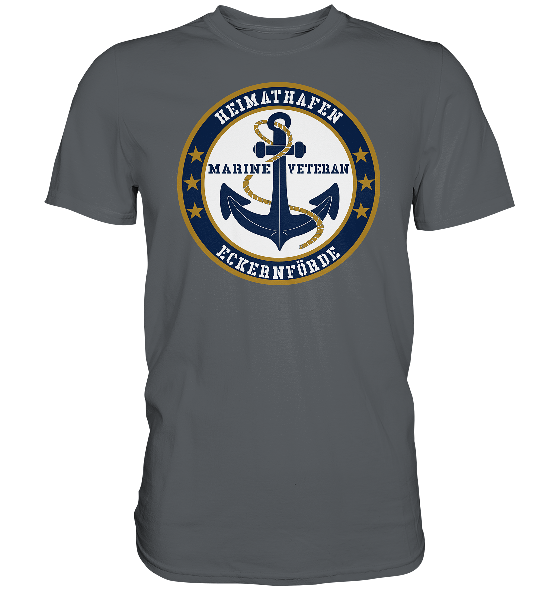 Marine Veteran Heimathafen ECKERNFÖRDE - Premium Shirt