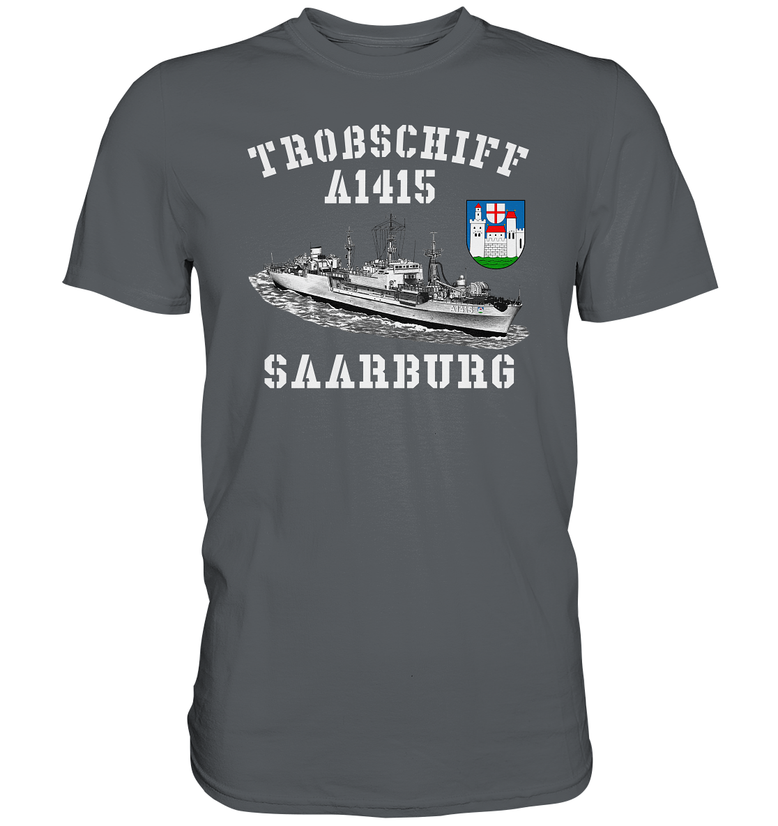 Troßschiff A1415 SAARBURG - Premium Shirt