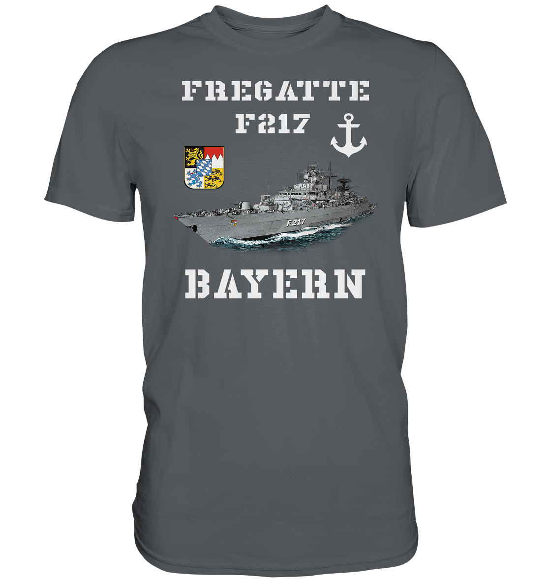 F217 Fregatte BAYERN - Premium Shirt
