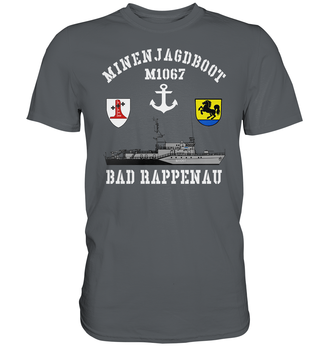 Mij.-Boot M1067 BAD RAPPENAU Anker 1.MSG - Premium Shirt