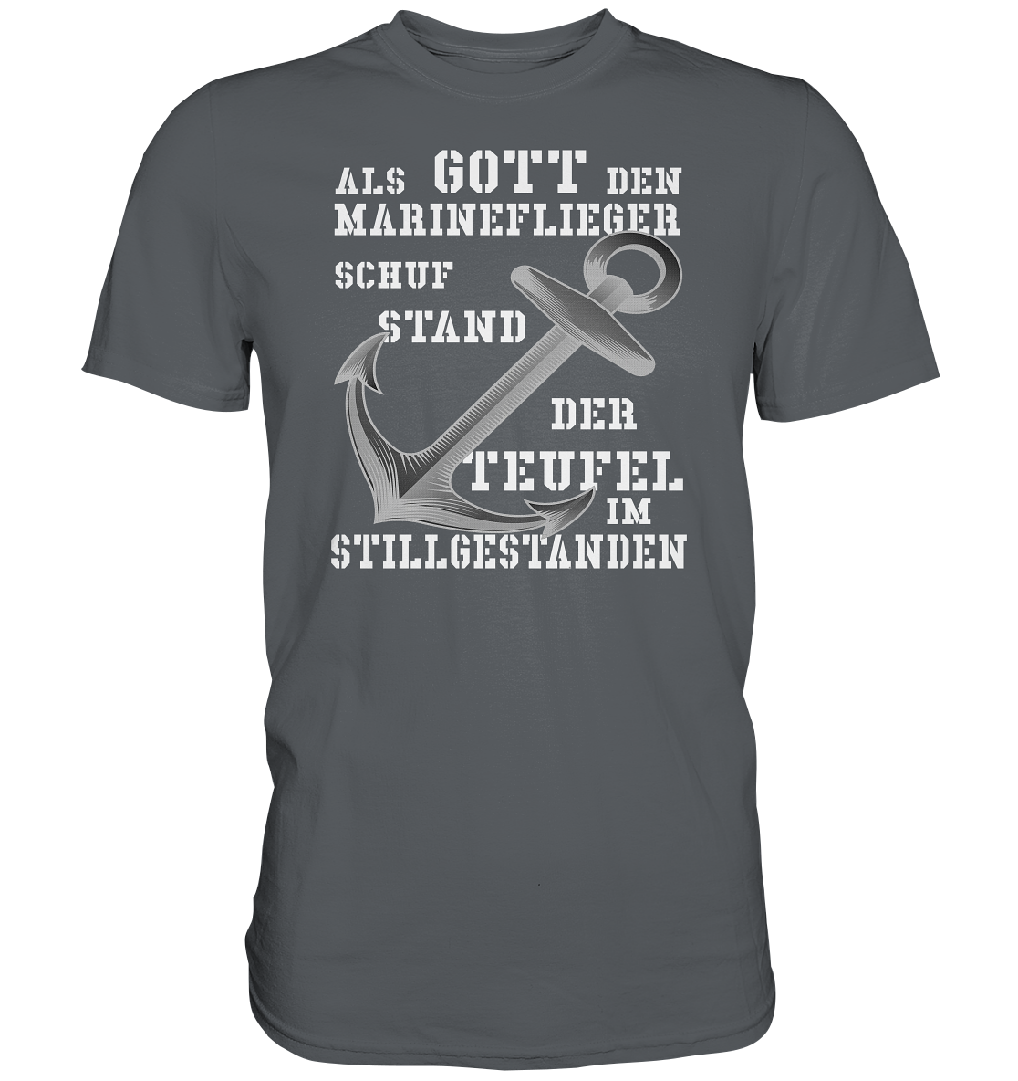 Als Gott den Marineflieger schuf... - Premium Shirt