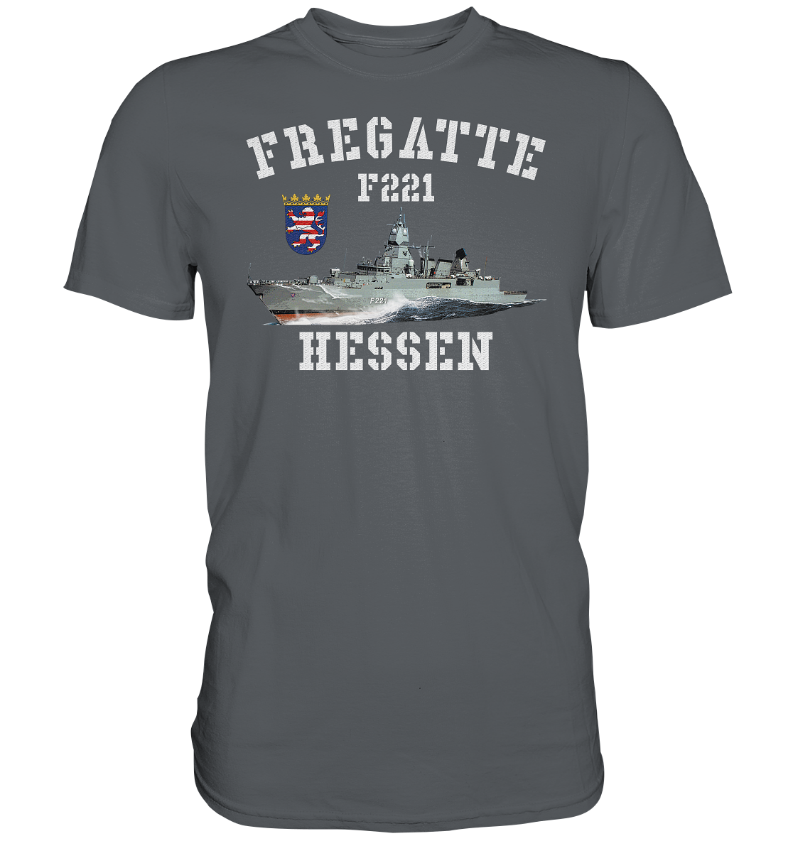 F221 Fregatte HESSEN - Premium Shirt
