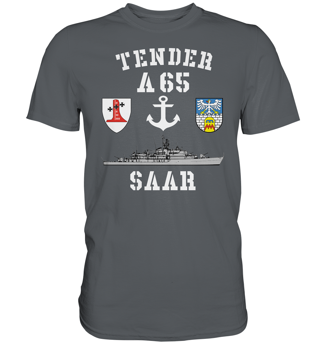 Tender A65 SAAR 1.MSG ANKER - Premium Shirt