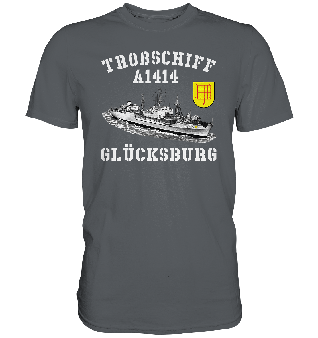 Troßschiff A1414 GLÜCKSBURG - Premium Shirt