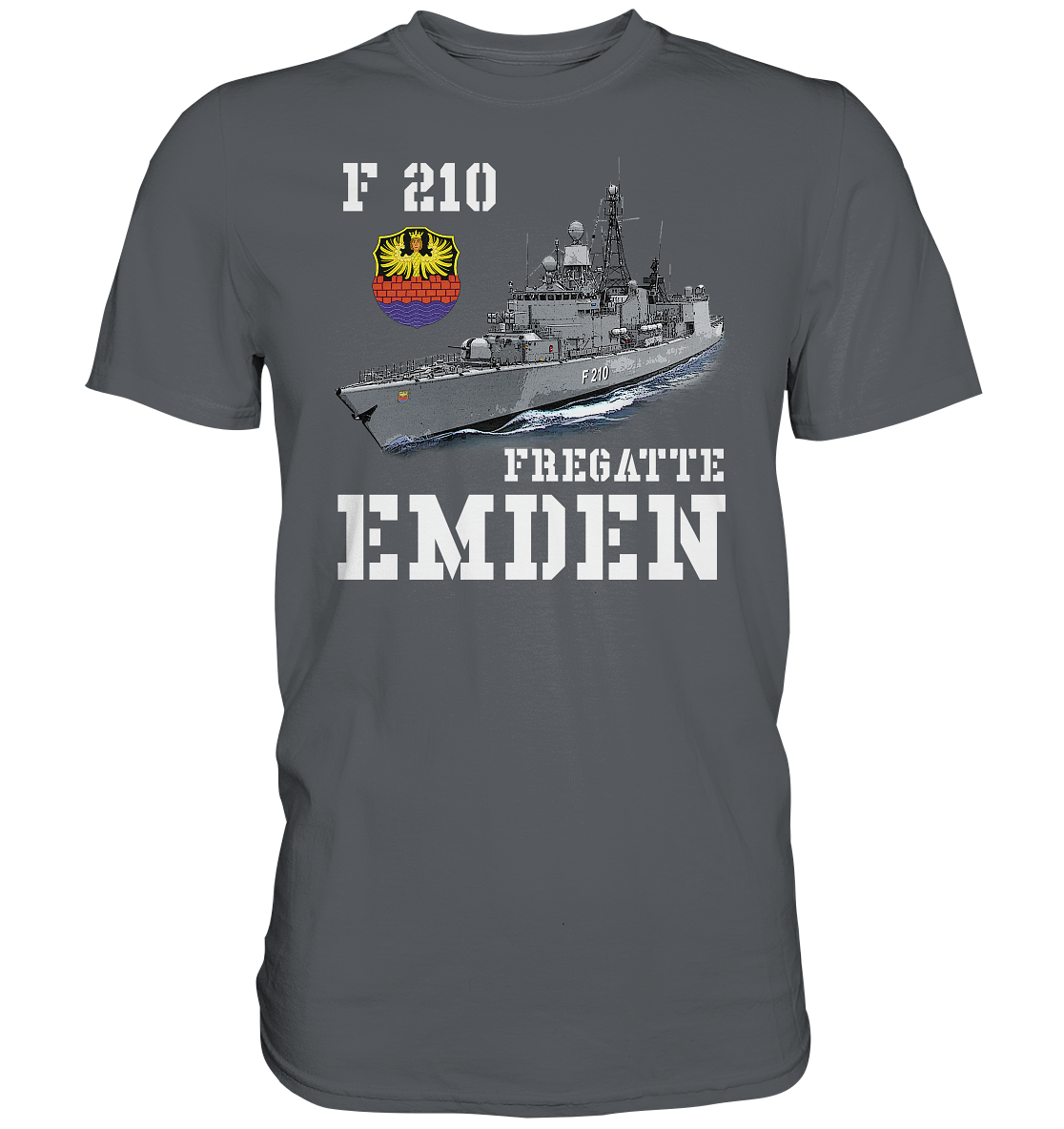 F210 Fregatte EMDEN - Premium Shirt