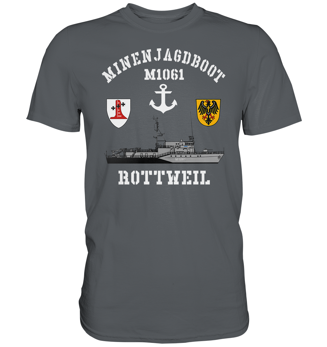 Mij.-Boot M1061 ROTTWEIL Anker 1.MSG - Premium Shirt