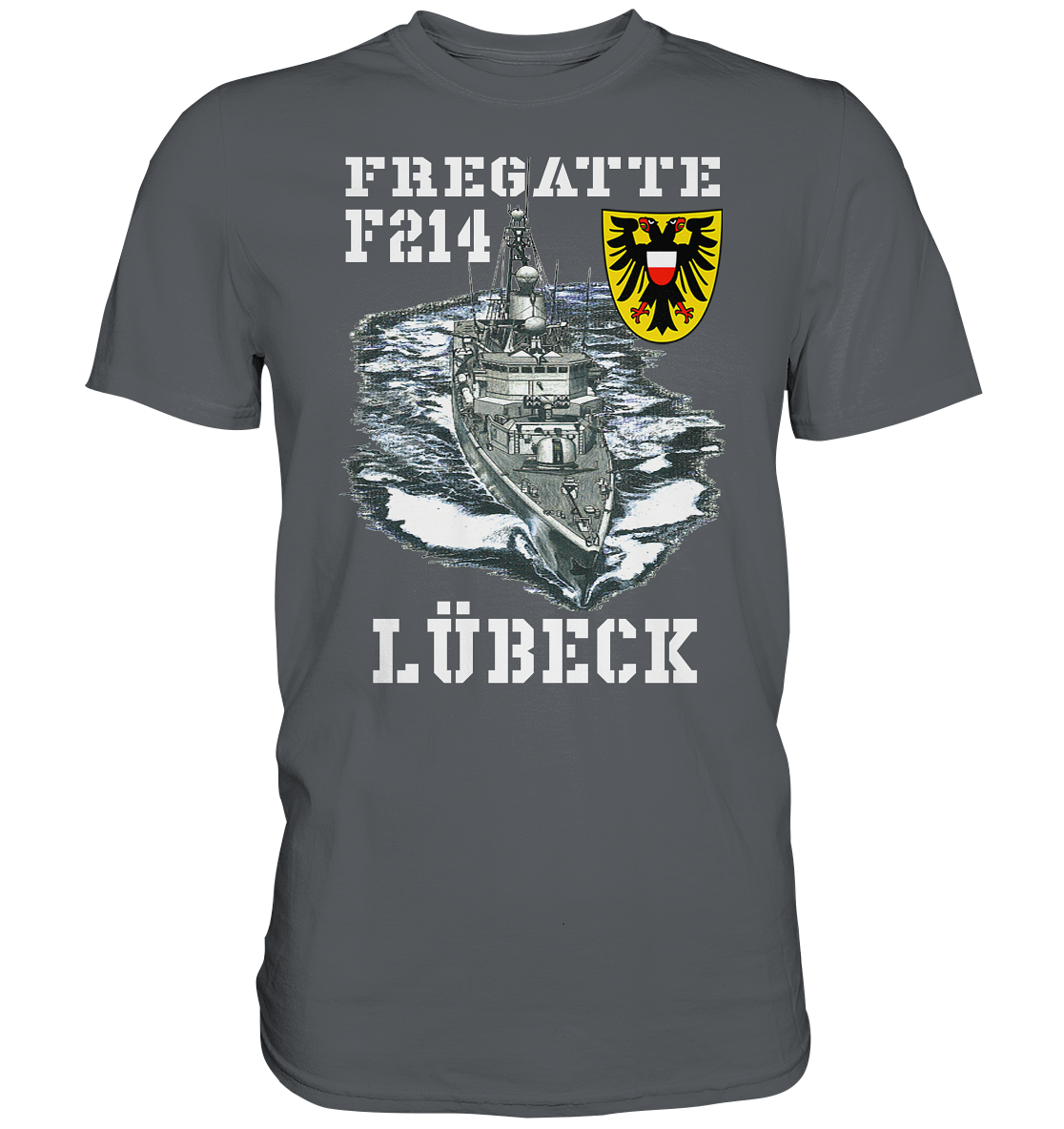 Fregatte F214 LÜBECK - Premium Shirt