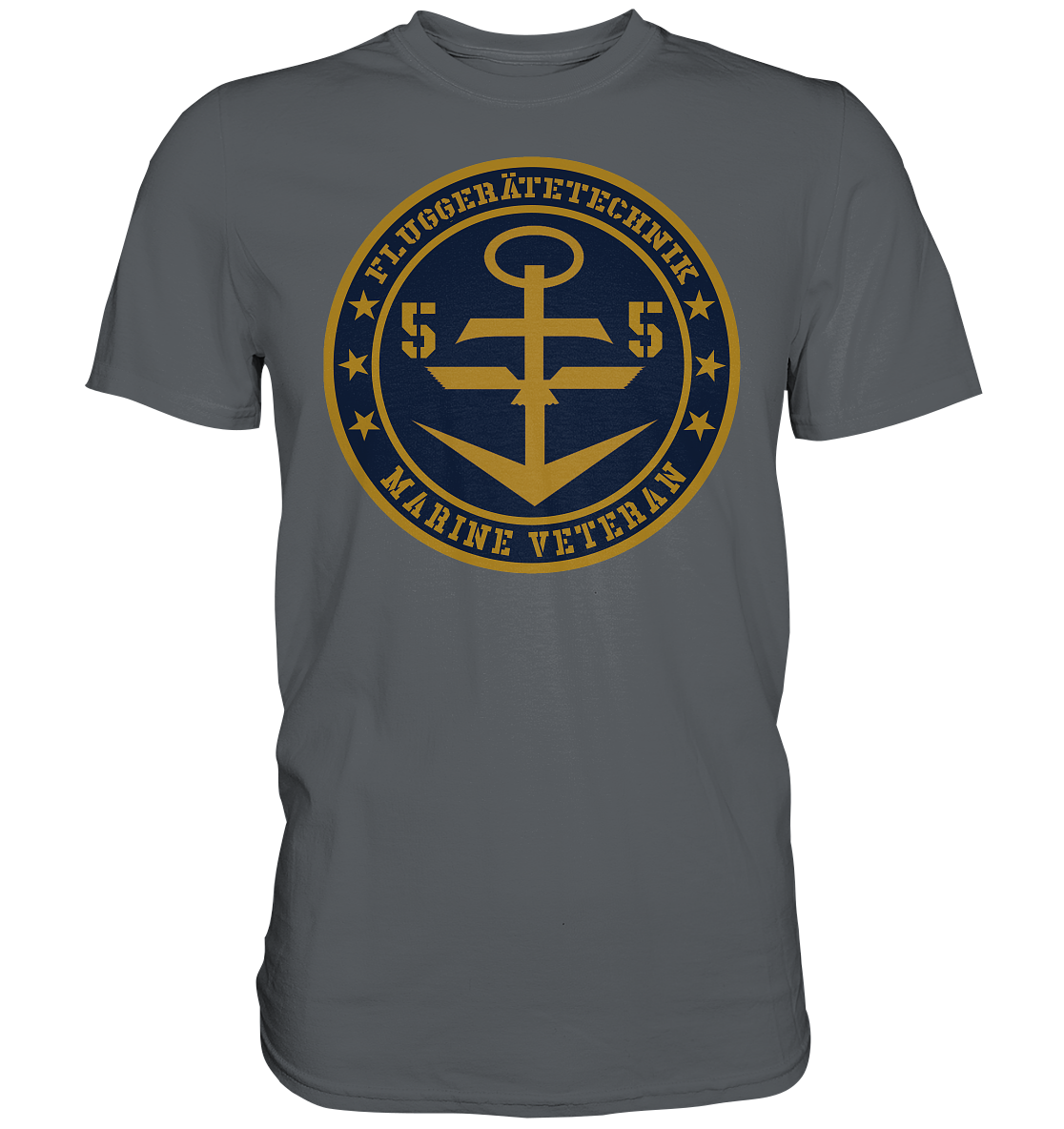 Marine Veteran 55er FLUGGERÄTETECHNIK - Premium Shirt
